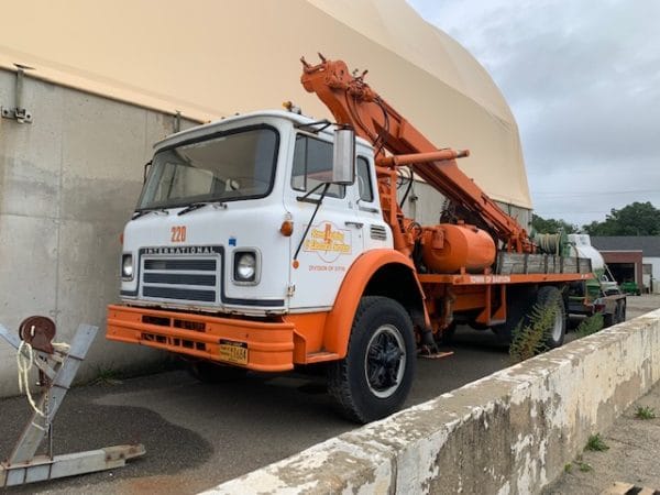 Truck and equipment up for auction at Maltz Auctions