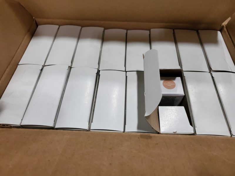 popsugar cosmetics in boxes for sale at maltz auctions