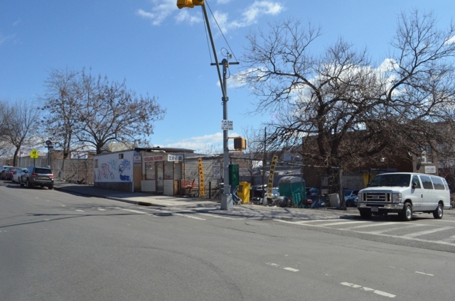 exterior of redevelopment site for sale at maltz auctions in new york city