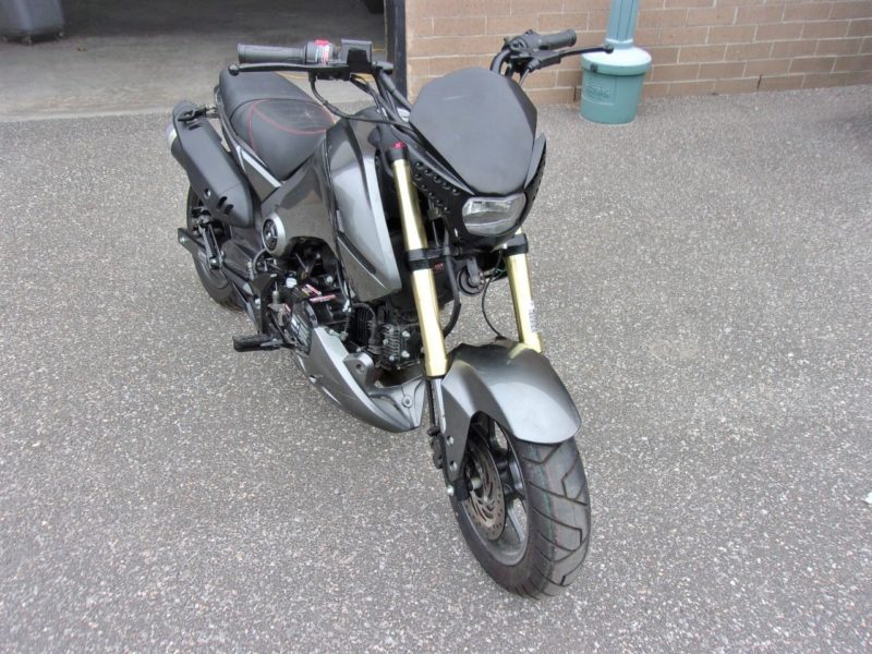 grey motorcycle for sale by maltz auto auctions