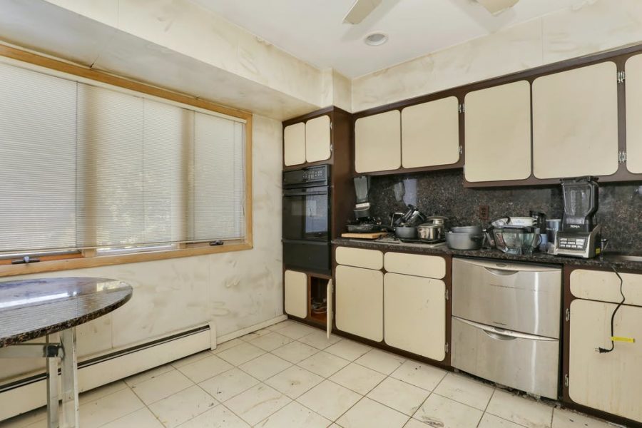 kitchen of home for sale at maltz auctions in new york