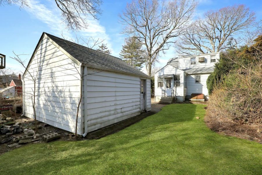 backyard f home for sale at maltz auctions in new york