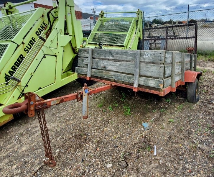 construction trailer for sale at maltz auctions in new york