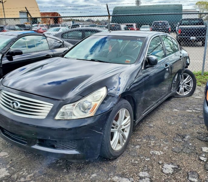 black car for sale at maltz auto auctions in new york