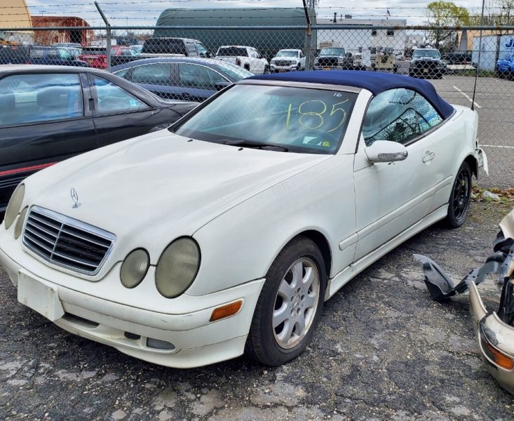 white car for sale at maltz auto auctions in new york city