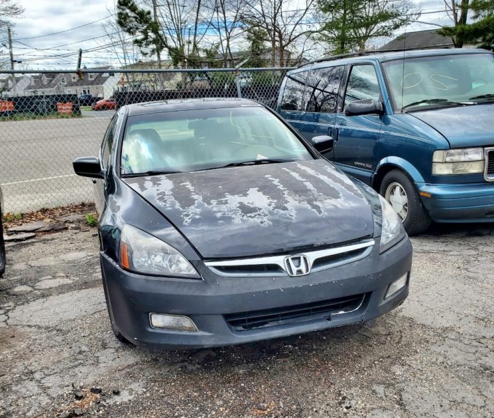 black honda car for sale at maltz auto auctions in new york