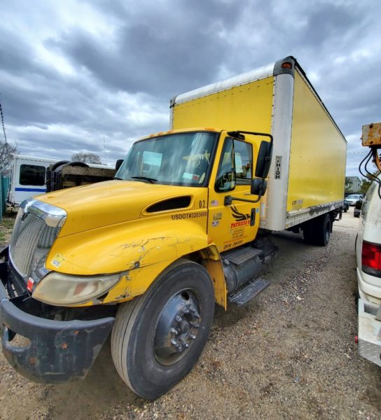 yellow truck for sale at maltz auctions in new york
