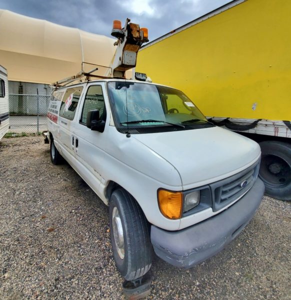 white van for sale at maltz auctions in new york