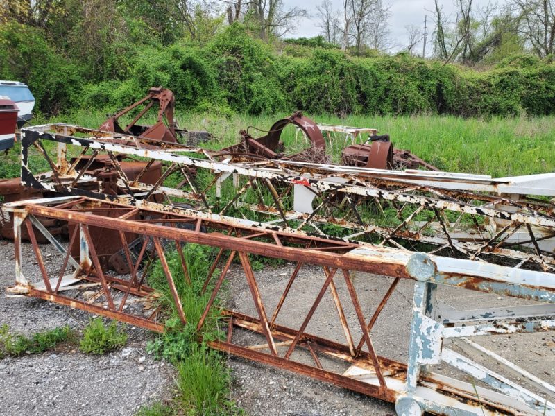 old rusted equipment for sale by maltz auctions in new york