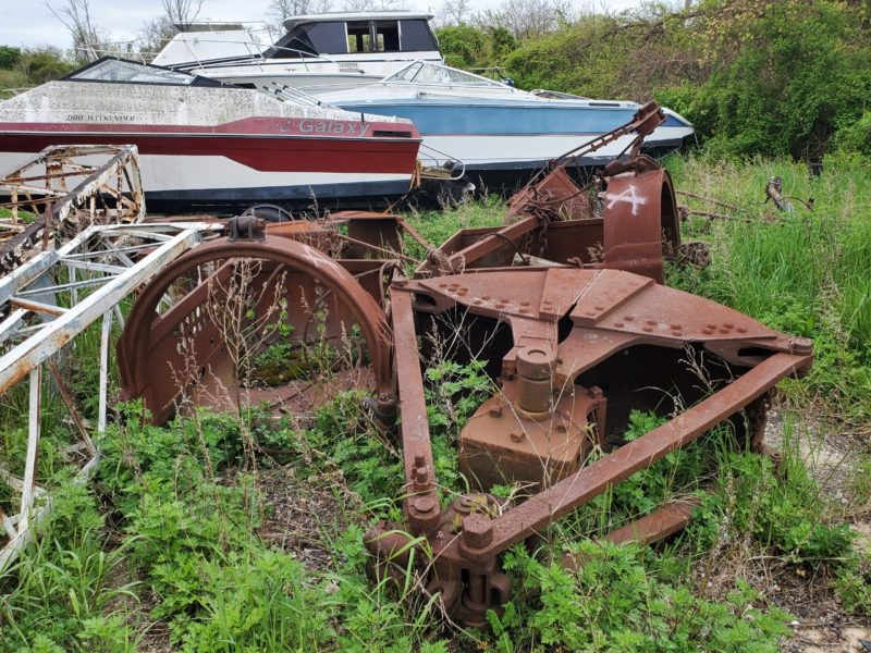 rusted construction equipment for sale by maltz auctions