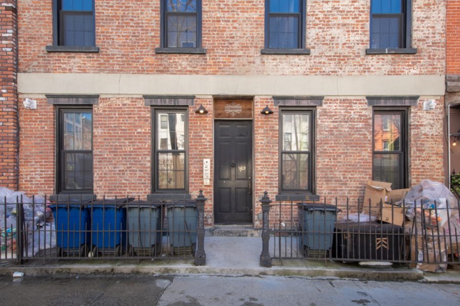 front of multi-family building for sale by maltz auctions in new york