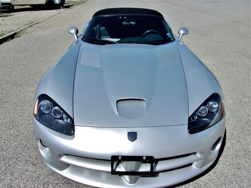 front of silver viper for sale by maltz auto auctions