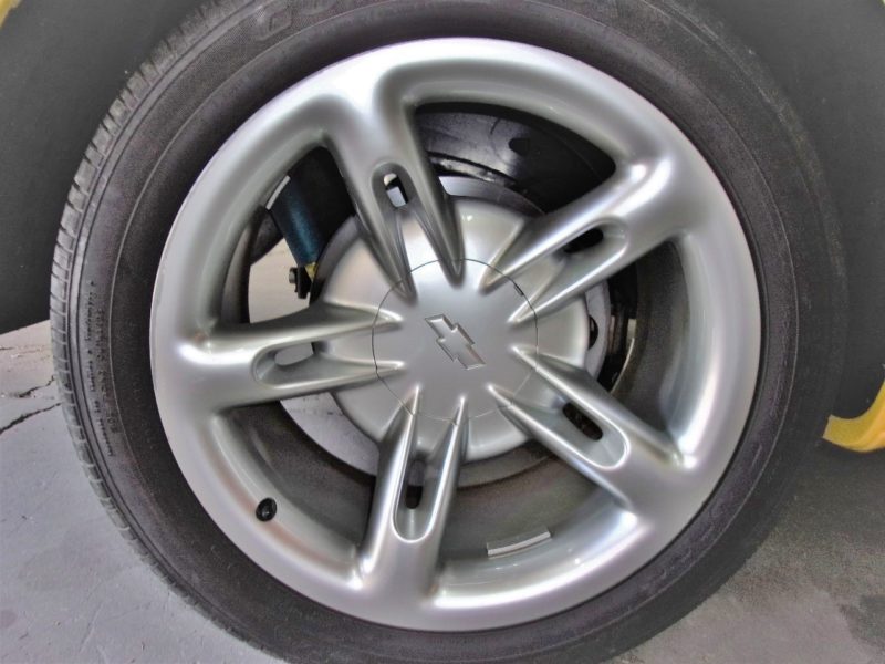 back tire of chevy vehicle for sale at maltz auto auctions