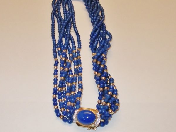 blue jewelry for sale at maltz auctions in new york