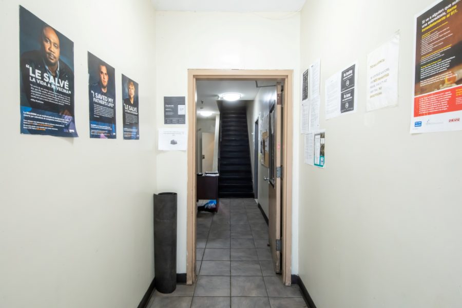 hallway of 16 unit multifamily building for sale at maltz auctions