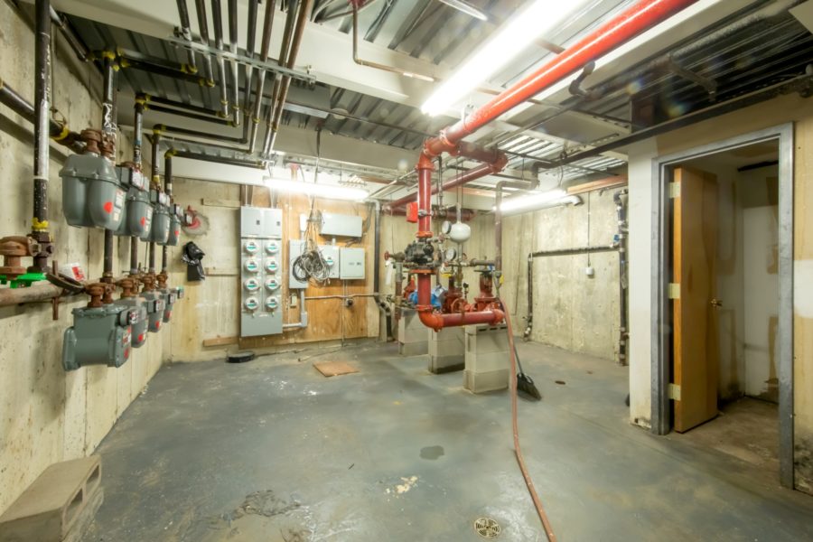 water heaters of 16-unit multifamily building for sale at maltz auctions in new york