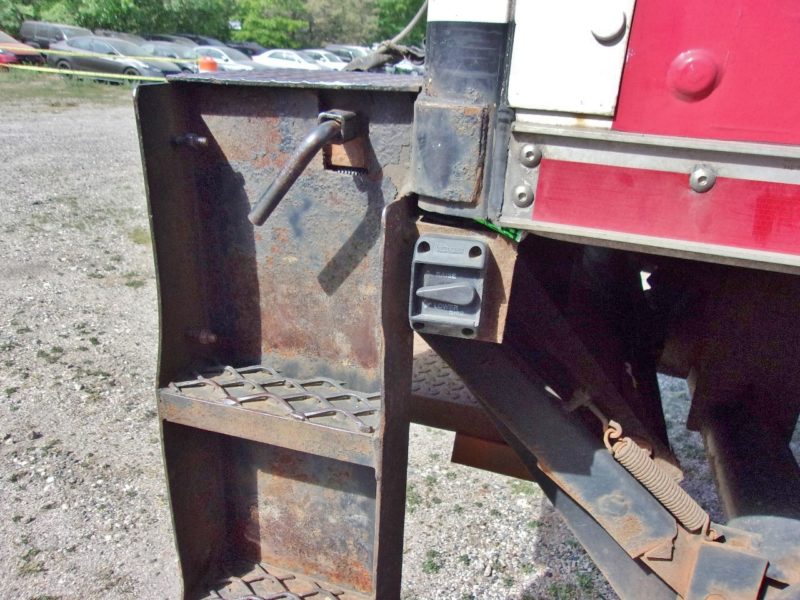 metal equipment on back of truck for sale at maltz auctions in new york city
