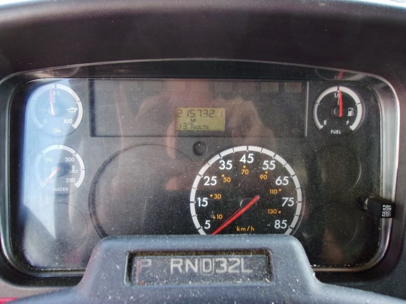 speedometer and gauges of truck for sale at maltz auctions in new york