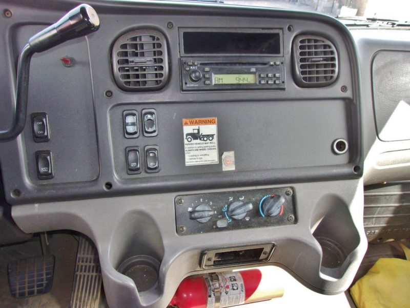 dashboard of truck for sale at maltz auctions in new york