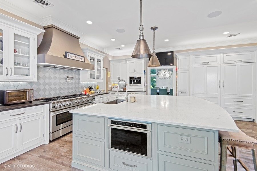 kitchen of luxury home for sale at maltz auctions