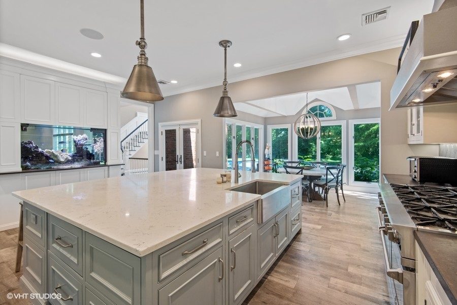 kitchen of luxury home for sale at maltz auctions