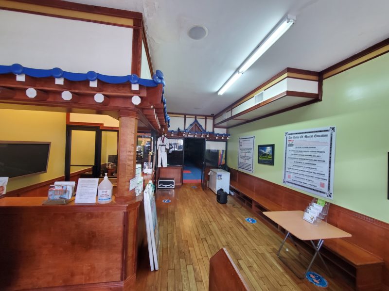 inside of 7,600 square foot renovated building up for auction