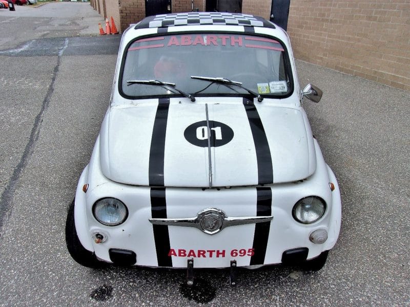 Birds-eye of Abarth automobile - buy at Maltz Auctions