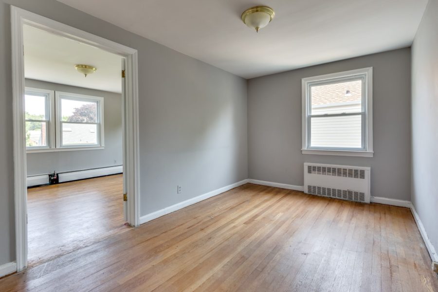 empty bedroom of 4 bedroom home for sale at maltz auctions
