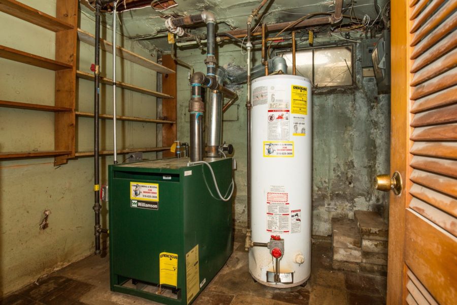 heating and cooling unit of 4 bedroom home for sale at maltz auctions in new york