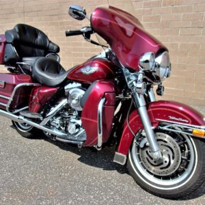 Tri-Weekly Auto Auction red motorcycle for sale at maltz auctions in new york