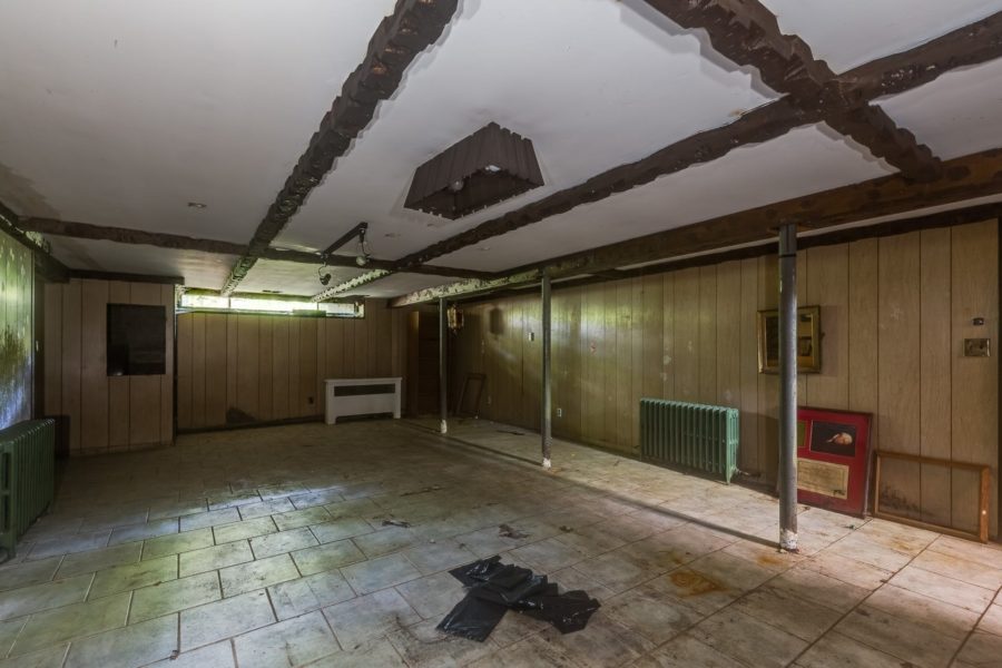 basement of property up for sale at Maltz Auctions