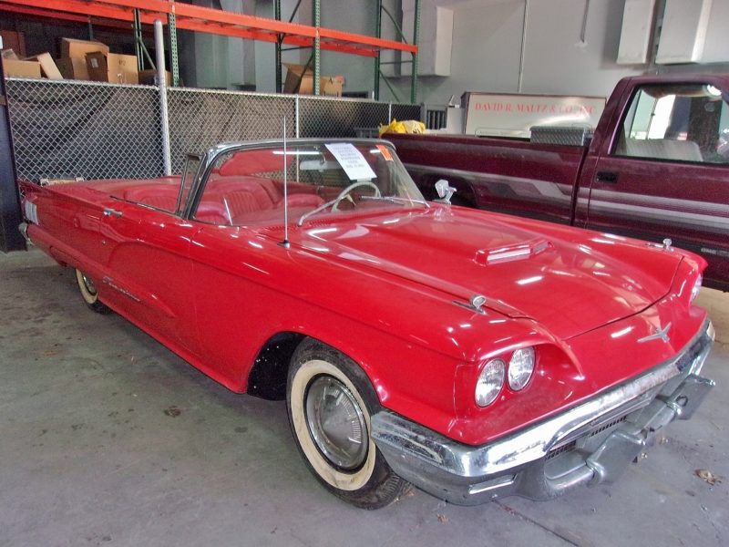 Tri-Weekly Auto Auction old red car for sale at maltz auto auctions in new york