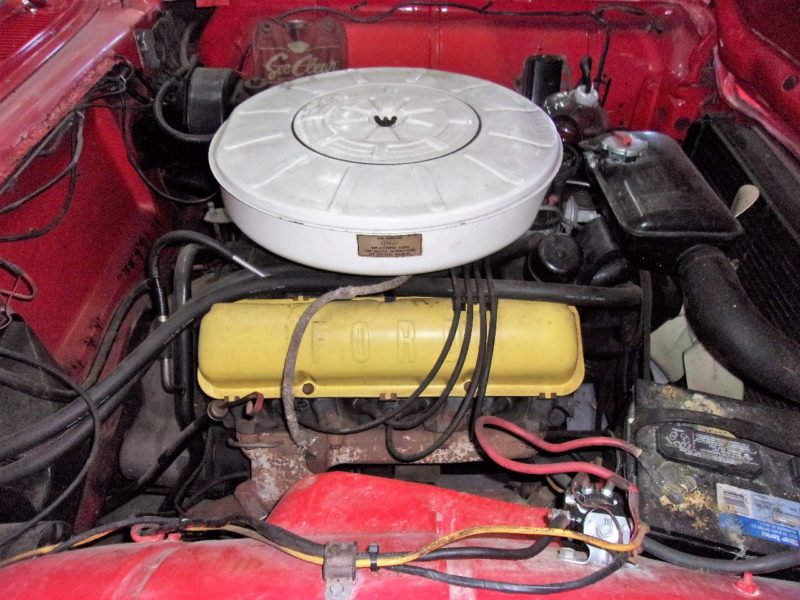 engine of thunderbird for sale at maltz auto auctions in new york city