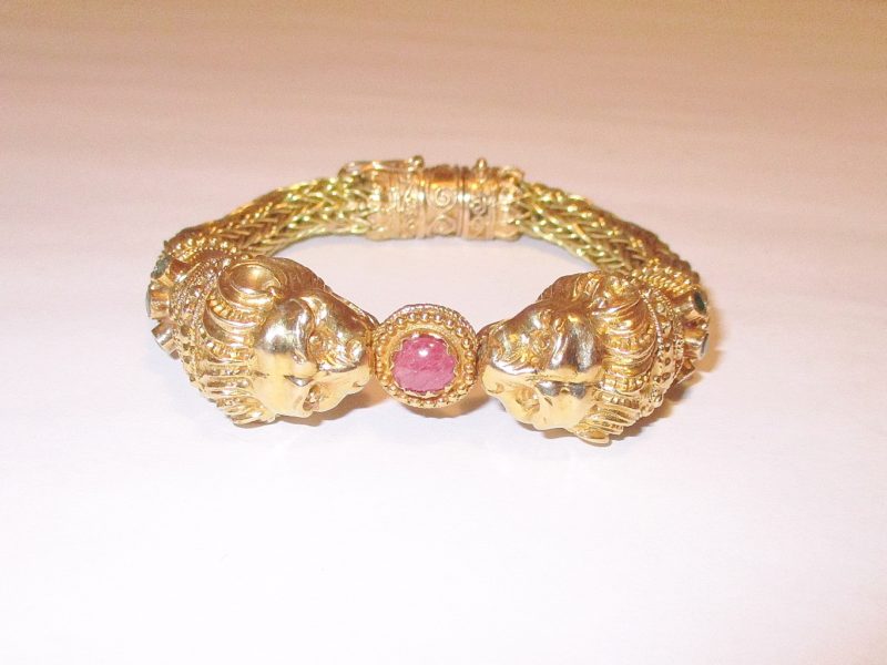 gold bracelet for sale at maltz auctions in new york city