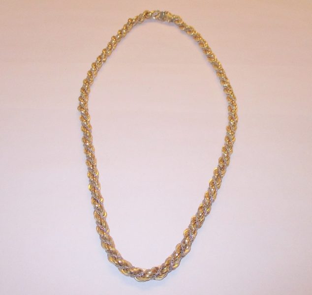 gold necklace for sale at maltz auctions in new york city