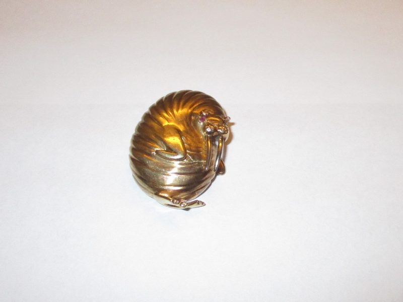 gold broach for sale at maltz jewelry auctions
