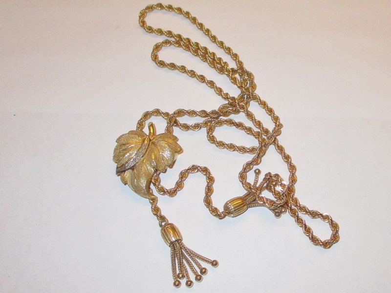 gold necklace for sale at maltz jewelry auctions