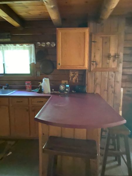kitchen countertop inside of home for sale at maltz auctions