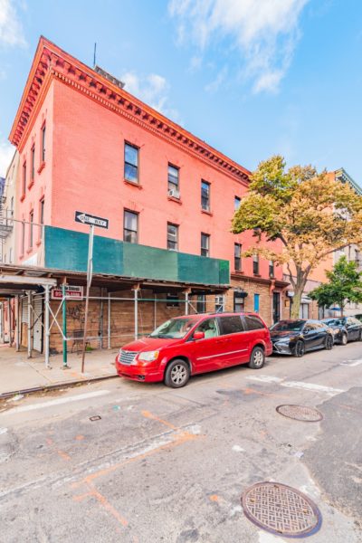 exterior of mixed use building for sale by maltz auctions