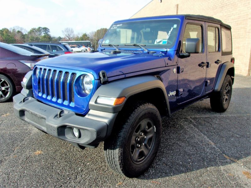 blue jeep for sale at maltz auctions in new york