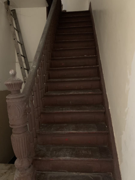 interior stairwell of mixed use building for sale by maltz auctions