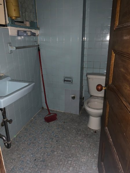 interior bathroom of mixed use building for sale by maltz auctions