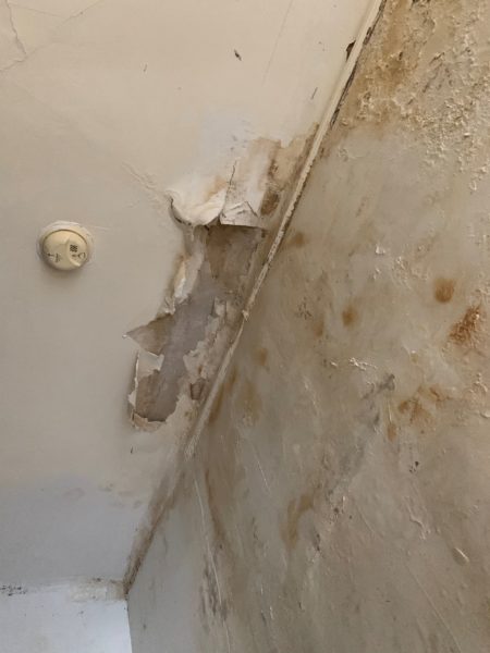interior wall in hole of mixed use building for sale by maltz auctions