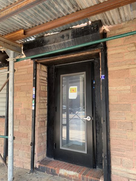 exterior door of mixed use building for sale by maltz auctions