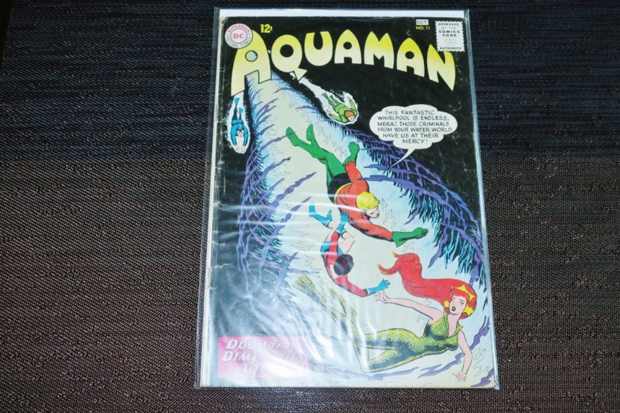 collectible aquaman comic for sale at maltz auctions