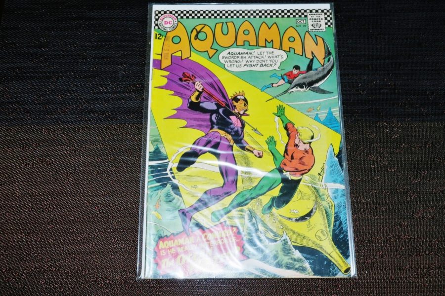 collectible aquaman comic for sale at maltz auctions