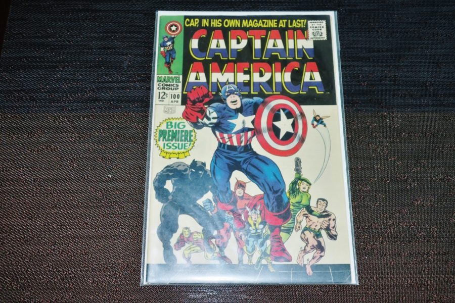 collectible captain america comic for sale at maltz auctions
