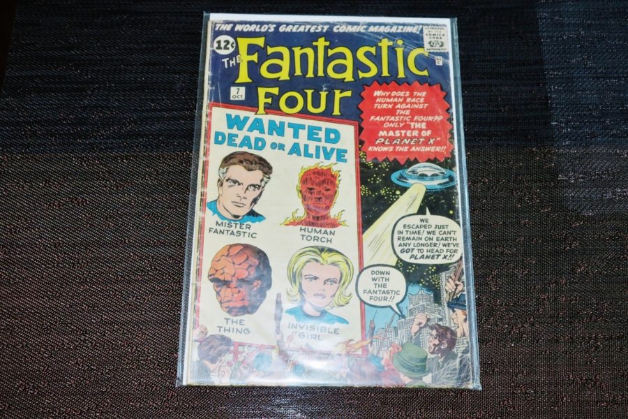 collectible fantastic four comic for sale at maltz auctions