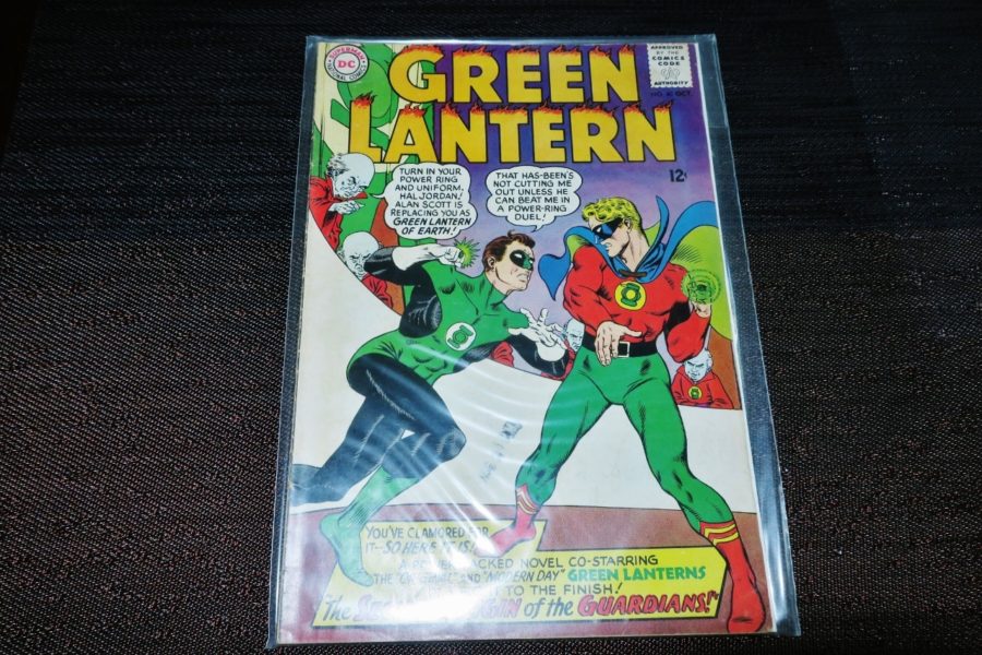 collectible green latern comic for sale at maltz auctions