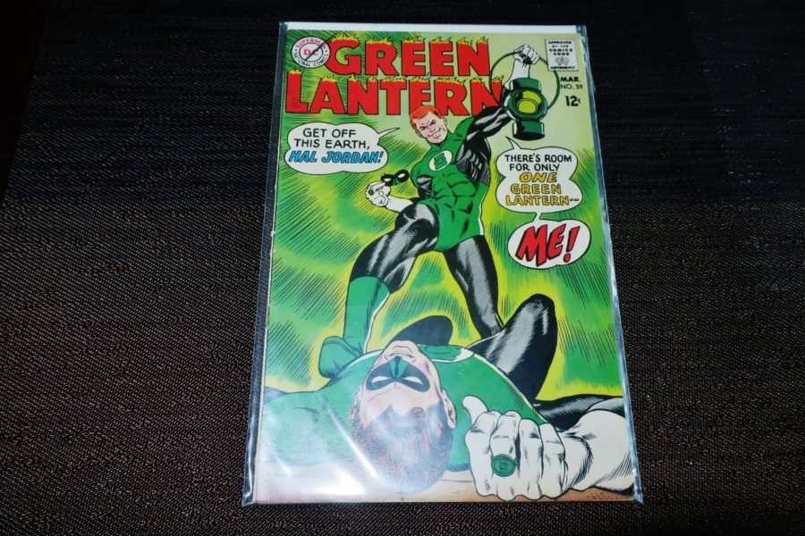 collectible green latern comic for sale at maltz auctions